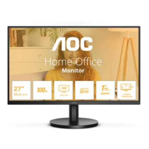 AOC 27B3HMA2 27" LED FULL HD WIDE 250 CD/mq 4ms 3.000:1 ALTOPARLANTI 2 x 2 W VGA HDMI NERO